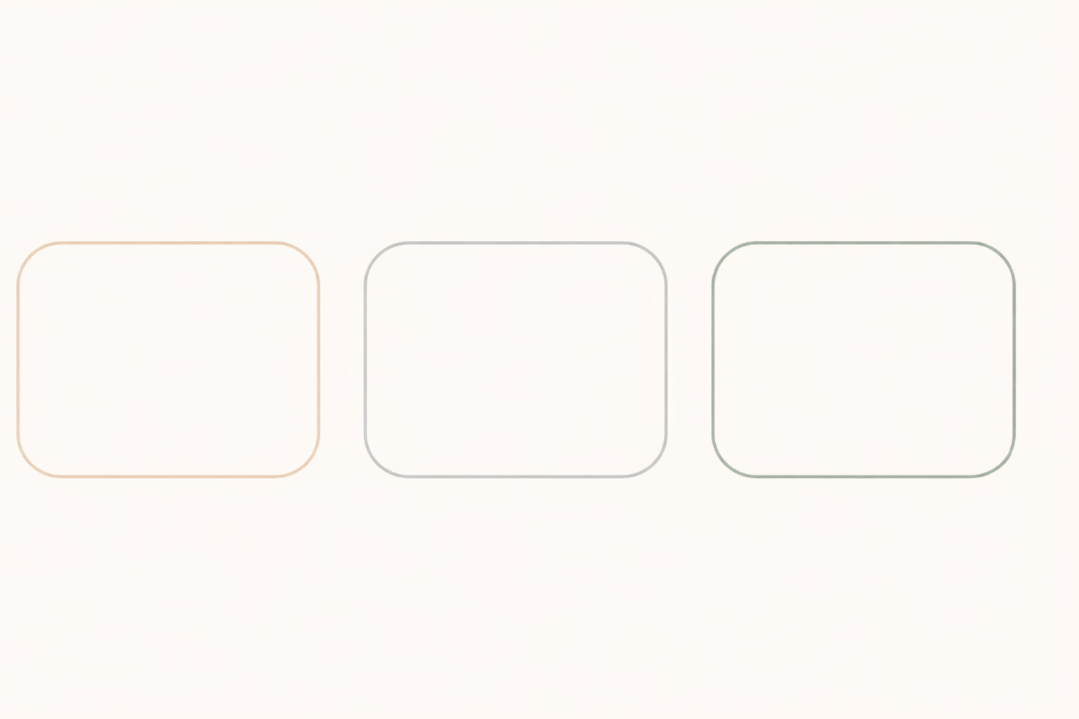 3つに分けて考えるためのシンプルな箱の図